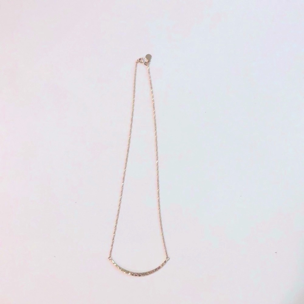 14k gold smiley necklace - Picture 5 of 6